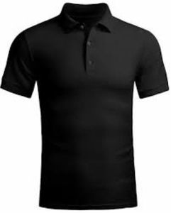 T-shirt polo en coton épais pour hommes Sérigraphie personnalisée grande taille Design vierge Prix de gros - Product Image 5