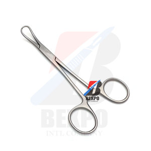 Pinzas de abrazadera de toalla de acero, fuente de alimentación de tamaño personalizado Manual, instrumento Backhaus Dental quirúrgico para limpieza y llenado de dientes - Product Image 1