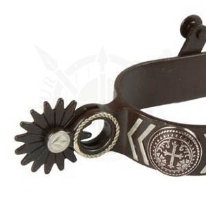 ¡Novedad de 2025! Espuelas de equitación de diseño con espuelas de equitación de acero inoxidable para hombre para competición - Product Image 6