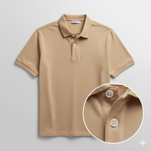Polo de Alta Calidad para Hombre, Tela Suave, Ajuste Cómodo, Estilo Clásico, Manga Corta Informal, Perfecto para el Trabajo, Viajes y Actividades al Aire Libre - Product Image 5