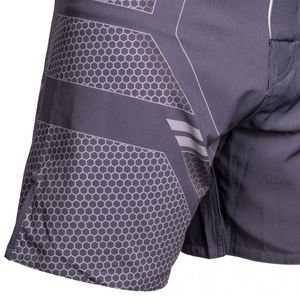 Pantalones Cortos de MMA para Adultos, Color Gris, Ropa de Lucha, Elásticos, para Kick Boxing, Muay Thai, Lucha Libre, 100% Poliéster, Secado Rápido, Transpirables - Product Image 6