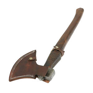 Hacha de acero damasco hecha a mano con mango de madera rosa, hacha de acero damasco de alta calidad - Product Image 3