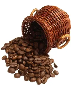 사용 가능한 수많은 구운/그라운드 로부스타와 아라비카 고품질 커피 콩-500gr/상자-OEM/ODM