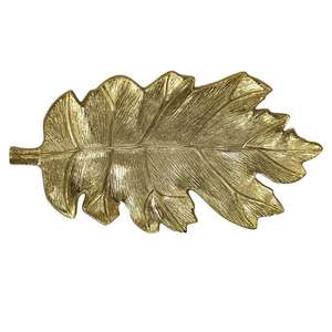 Plat de service à feuilles en aluminium de la plus grande qualité, forme et taille personnalisées, plat à feuilles pour fournisseur en gros - Product Image 3