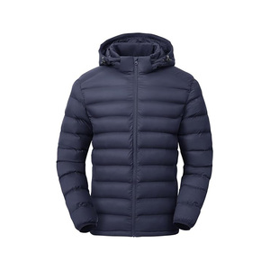 Veste en duvet à bulles gonflées de qualité supérieure pour hommes Nouveau design Veste à bulles d'hiver à fermeture éclair lourde pour hommes - Product Image 6