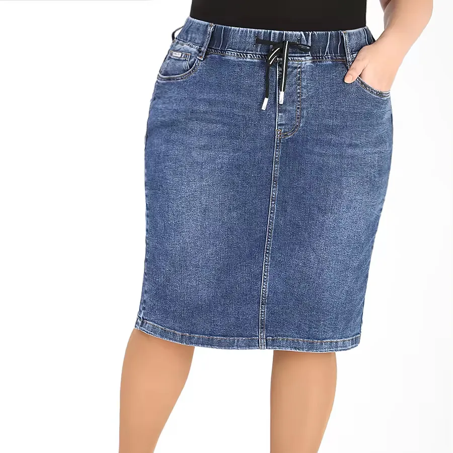 Grosir trendi rok Jeans Wanita tersedia sekarang!
