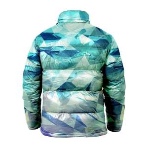 <b>Top</b> Quality Custom Puffer Jacket Leopard Pattern Men's Winter Puffer Jacket - Product Image 4