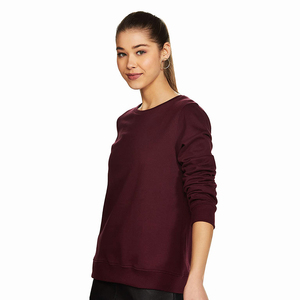 เสื้อสเวตเตอร์แบบสวมหัวผ้าฟลีซผ้าฝ้ายแฟนซีสำหรับผู้หญิงฤดูหนาวปรับขนาดได้ระบายอากาศได้และแห้งเร็วเป็นมิตรกับสิ่งแวดล้อม - Product Image 2