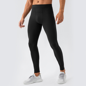 Leggings athlétiques capri à taille élastique personnalisés pour hommes, pantalons de compression imprimés pour l'entraînement, la course et l'exercice - Product Image 6