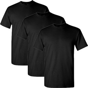 Commande directe T-shirt en coton lourd Nouvelle collection d'été Coupe classique pour un confort ample T-shirts en coton du Bangladesh - Product Image 5