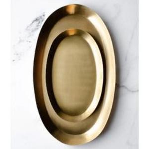 ถาดเสิร์ฟสแตนเลสมีสไตล์เหมาะสำหรับเสิร์ฟค็อกเทลเรียกน้ำย่อยหรือของหวานในงานแต่งงานงานวันเกิด - Product Image 5