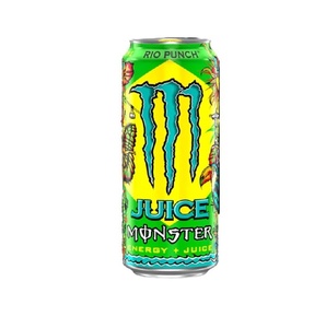 Bebida Energética Premium Monster Energy Juice Rio Punch en Lata de 473 ml, Bebida Energética de Frutas Tropicales, Suministro al por Mayor - Product Image 1