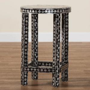 Elegant Mother of Pearl <b>Coffee</b> <b>Table</b> Handmade Shell Inlay Furniture for Premium Home Decor - Product Image 6