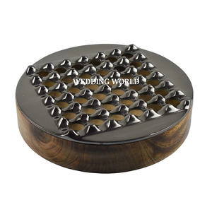 Nueva llegada Cenicero de madera de calidad superior hecho a mano Barware Cenicero Tamaño personalizado Diseñador Nuevo Cenicero - Product Image 4