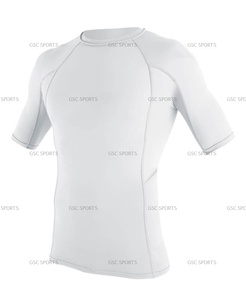 Chemises de compression à manches mi-longues avec logos et étiquettes personnalisés sur le prix de gros direct d'usine - Product Image 5