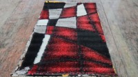 Gaziantep Hersteller: Hochwertiger, rutschfester, mitteldicker Polyester-Flor-Teppich, Adiva Jacquard-gewebter Hochflor-Teppich