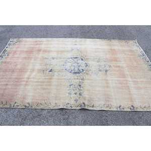 Alfombra, 5.1x8.3 pies, Alfombra Vintage, Alfombra Persa Azul de Lana - Product Image 2