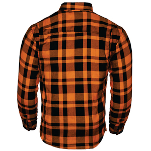 2025 personalizado de alta calidad para hombre de fibra de aramida forrado Camisa de franela a cuadros transpirable verano Rider Auto Racing Wear impreso - Product Image 3