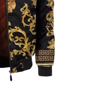 Chaqueta Deportiva Acolchada con Estampado Sublimado, Chaqueta Corta Transpirable para Hombre, Suministro ODM, Chaqueta de Invierno - Product Image 4