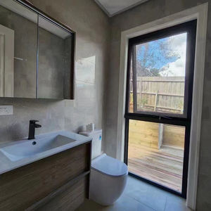 Fenêtres françaises en aluminium de style colonial australien moderne As2047 Fenêtres françaises résidentielles grilles moustiquaire Portes coloniales - Product Image 4