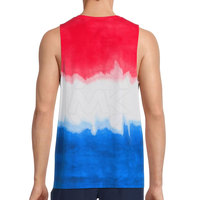 Tank Top Pria Custom Grosir, Bahan Bernapas, Warna Solid, Cepat Kering, Ramah Lingkungan, Pakaian Olahraga Fitness, Gaya Kasual untuk Olahraga