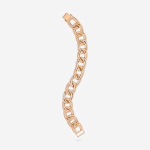 Geometric Zinc Alloy Charm <b>Bracelet</b>-Gold Plated Religious & Trendy - Product Image 1