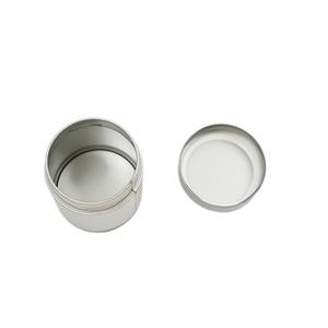علبة صفيح معدنية دائرية بغطاء لولبي جاهزة للتخصيص لتعبئة الحلوى والكيماويات والشاي والقهوة ومسحوق الماتشا - Product Image 4