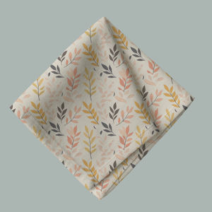 Serviettes de table en coton doux, durables, lavables et absorbantes pour la cuisine et l'extérieur - Product Image 2