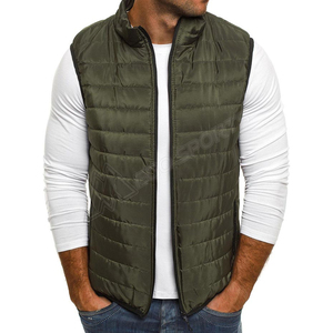 Prendas de vestir de invierno para hombre Parka cálida ligera con capucha hinchada Chalecos de algodón de moda Chaqueta de talla grande transpirable con OEM - Product Image 5