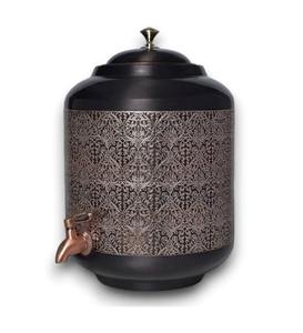 2025ขายดีติดอันดับมรดกทองแดง matka แกะสลักโบราณ12 LTR การผสมผสานที่ลงตัวระหว่างประเพณีและศิลปะ - Product Image 6