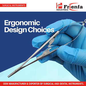 Porte-aiguille Castroviejo 5.5 pouces droit avec serrure - Product Image 5