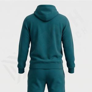 Conjunto Deportivo de Pantalones y Sudadera con Capucha de Felpa de Algodón de Calidad para Hombre, Lavado Ácido, Estilo Jogger, para Gimnasio, Fitness, Color Personalizado - Product Image 2