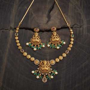 Antique Necklace 180500 Elegant and Timeless <b>Accessory</b> for <b>Wedding</b> Occasions - Product Image 2
