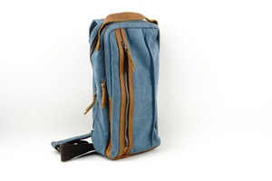 Sac de poitrine en toile et cuir, sac bandoulière de voyage, mode estivale, usage quotidien, unisexe, CSB-0014 - Product Image 6