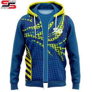 Hombres impresión 3D alta calidad Zip Hoodie logotipo personalizado de gran tamaño moda prendas de vestir sublimación Streetwear envío de la gota al por mayor - Product Image 1