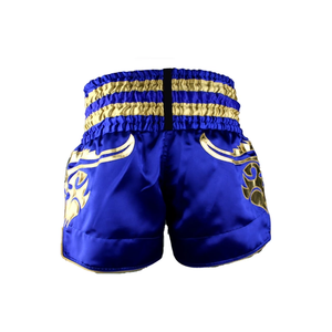 กางเกงชกมวย MMA ผ้าซาติน น้ำหนักเบา ระบายอากาศได้ดี 220 กรัม แบบยูนิเซ็กซ์ รับสกรีนลายแบบซับลิเมชั่น ปักลายได้ สำหรับฝึกซ้อมคิกบ็อกซิ่ง มวยไทย - Product Image 4