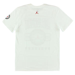 Jordan Illustration <b>Mens</b> Active <b>Shirts</b> & Tees Color: White/Gym <b>Red</b> 100% Authentic - Product Image 2