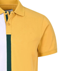 2025 hommes personnalisés pour polos respirant 100% polyester motif solide brodé Logo conception décontractée unie - Product Image 4