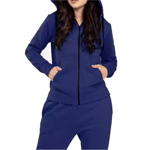 Ensemble de survêtement respirant pour femme grande taille, en tissu doux, idéal pour les sports de plein air, imprimé, motif uni délavé, haute qualité - Product Image 5