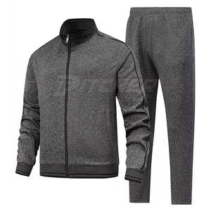 ชุดวอร์มผ้าฝ้าย100% สำหรับผู้ชาย, ชุดกีฬาน้ำหนักเบามีสไตล์กางเกงคุณภาพสูงสำหรับฝึกซ้อมลำลองฤดูหนาว - Product Image 2