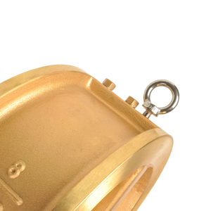 Cl150 8 Inch C95500 Bronze Kép Tấm Kiểm Tra Van Áp Lực Cứu Trợ Khí Mùa Xuân Nạp Kiểm Tra Van Micro Mỏ Vịt Van - Product Image 4