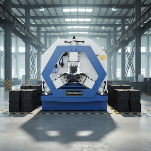 Macchina Idraulica a Tre Rulli <span class=keywords><strong>per</strong></span> la Laminazione di Filettature nella Produzione di Tubi a Parete Sottile - Product Image 3
