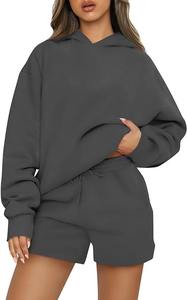 Sudadera con capucha de gran tamaño personalizada de color sólido transpirable y sostenible mangas regulares ropa de calle con capucha 100% algodón - Product Image 2