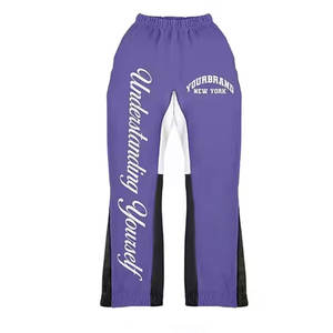 Chándal de algodón para hombre con logotipo bordado personalizado, calidad superior, ajuste cómodo, adecuado para un estilo de vida activo o viajes - Product Image 5