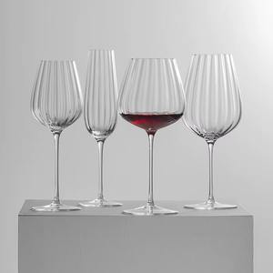 Verres à vin en cristal haut de gamme, faits à la main, design moderne et luxueux, améliorent l'esthétique de la table et rehaussent la présentation des repas - Product Image 3
