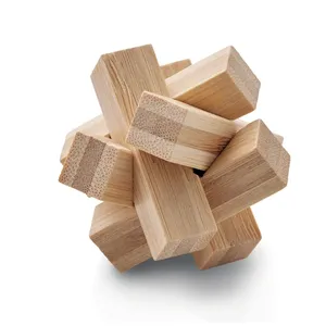 CUBENATS Bamboo Eco-Friendly <b>Puzzle</b> Craft Gadgets - Product Image 4