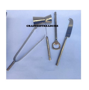 Juego de 2 Servidores de Pastel Portátiles Modernos y Sostenibles de Acero Inoxidable Dorado de Primera Calidad, Hechos a Mano, Fabricante, Mayorista, Fábrica - Product Image 5