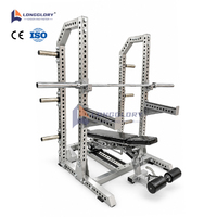Équipement de musculation commercial OEM ODM CE, banc de musculation multifonctionnel inclinable, déclinable et plat 3 en 1, banc de musculation