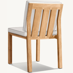 Hot sale single <b>chair</b> made of teak <b>wood</b> with modern style suitable for outdoor with soft and durable foam - Product Image 3