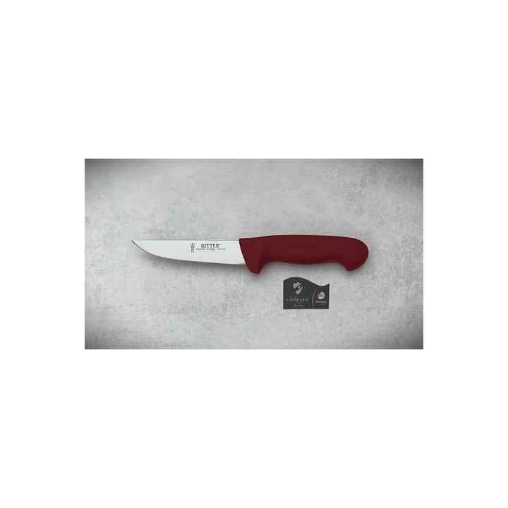 Rıtter MEAT CUTTING BUTCHER and KITCHEN KNIFE New Model 15 CM RED